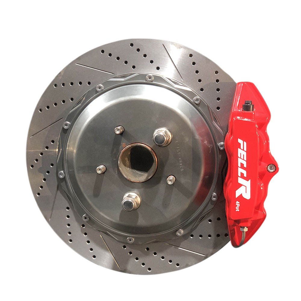 Hot Sale Good Quality Factory Big Brake Kit Dedicated Caliper Rear 4 Pot Kit for Toyota Alphard Big Brake Caliper